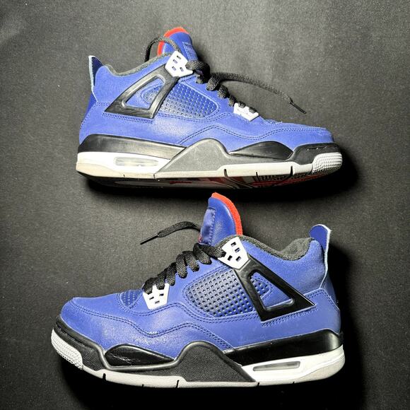 Air Jordan 4 Retro Winter GS Loyal Blue 2019 Men's Shoes - Size 6.5 - Picture 2 of 8